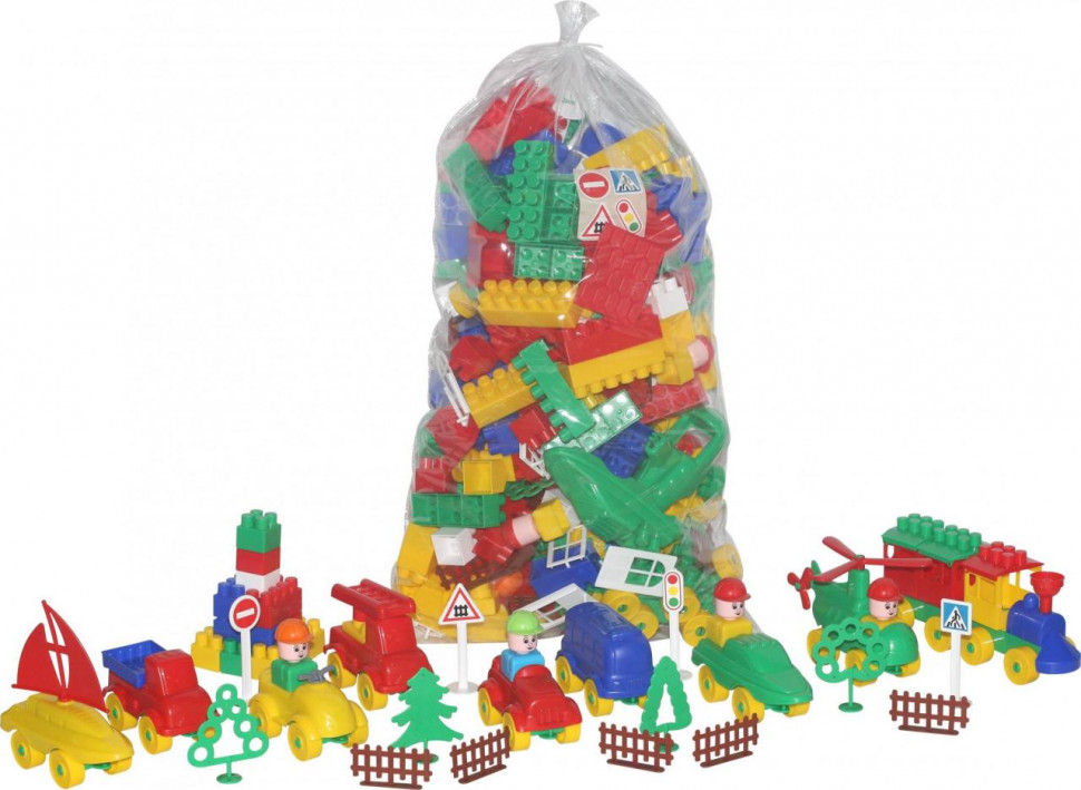 картинка Конструктор - Строитель 287 эл/52551/Полесье от магазина Одежда+