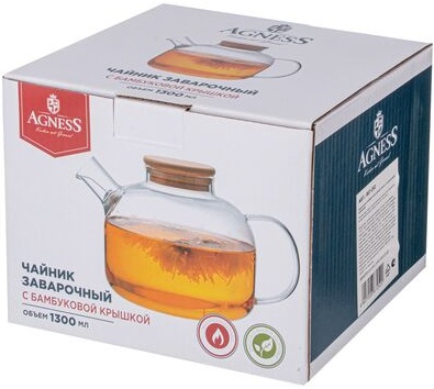 картинка Чайник заварочный 1300 мл/887-252 от магазина Одежда+