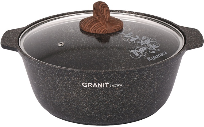 картинка Кастрюля-жаровня 5л "Granit ultra"/жго52а от магазина Одежда+