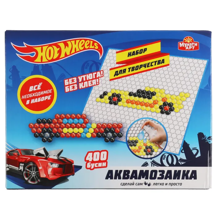 картинка Набор ДТ Аквамозаика 400 бусин/316022/МУЛЬТИ АРТ/Асс от магазина Одежда+