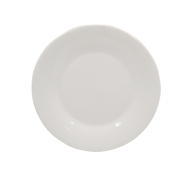 картинка Тарелка мелкая 9 тгк9-WHITE гладкий край от магазина Одежда+