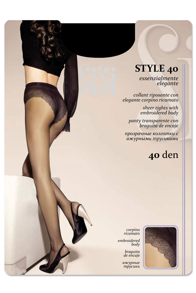 картинка Колготки SiSi STYLE 40 den от магазина Одежда+