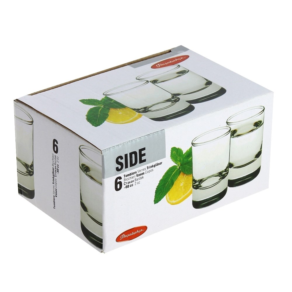 картинка Набор рюмок "Сайд" 6 шт 60 мл/42484,49394 от магазина Одежда+