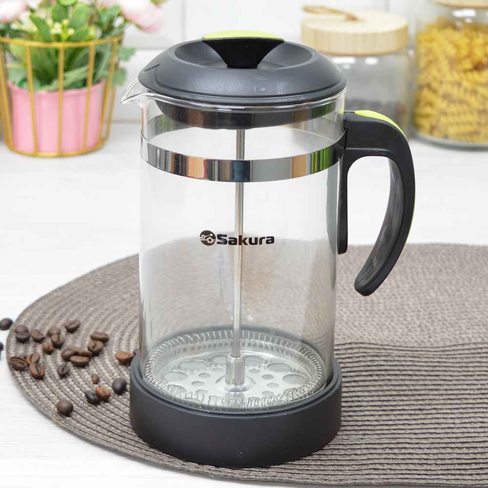 картинка Френч-пресс 1000 мл/SA-FP02-1000 от магазина Одежда+