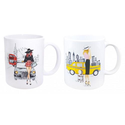 картинка Кружка "Модница" 350 мл/MFK20527 от магазина Одежда+