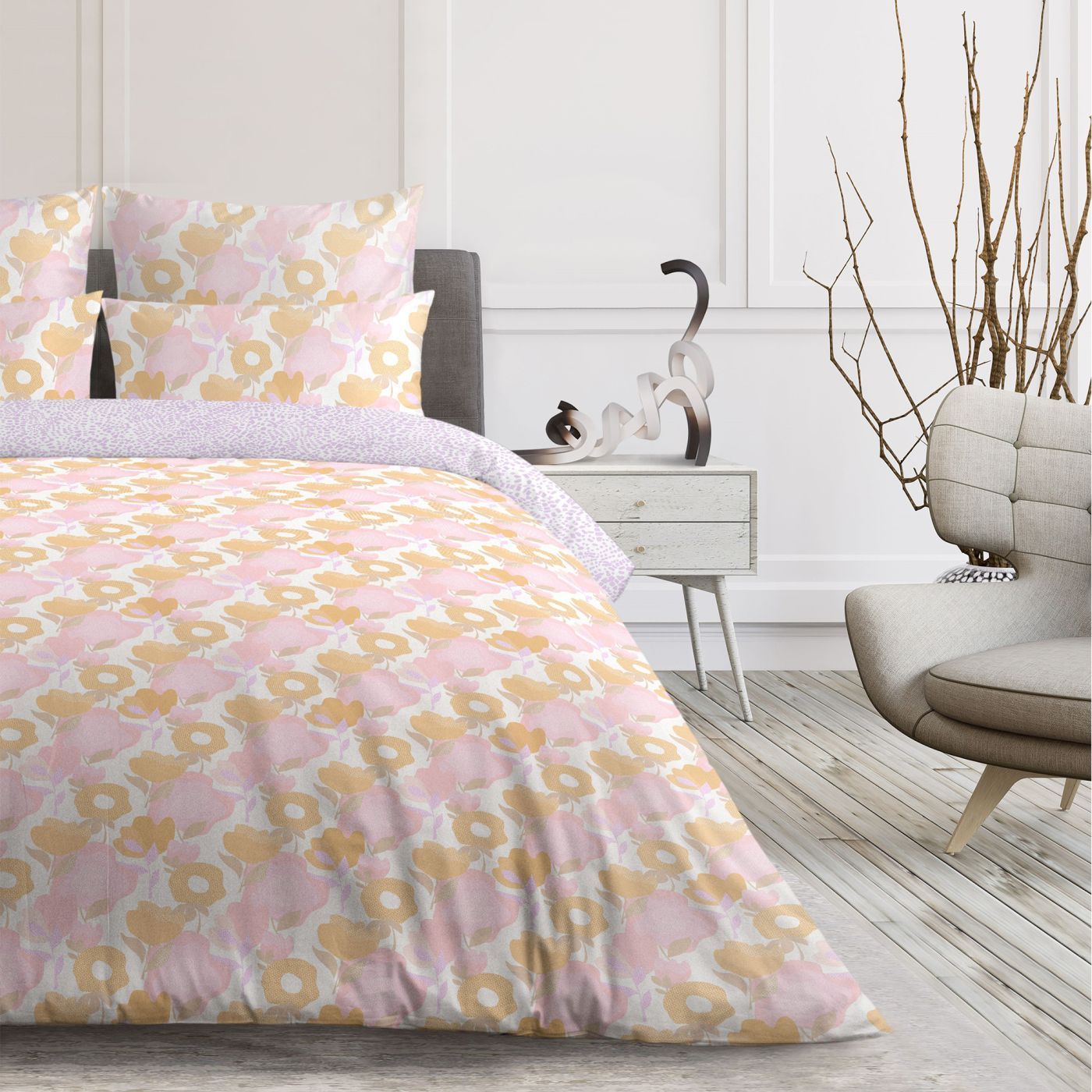 картинка КПБ "Волшебная Ночь" Евро/2 наволочки/50*70/НТ от магазина Одежда+