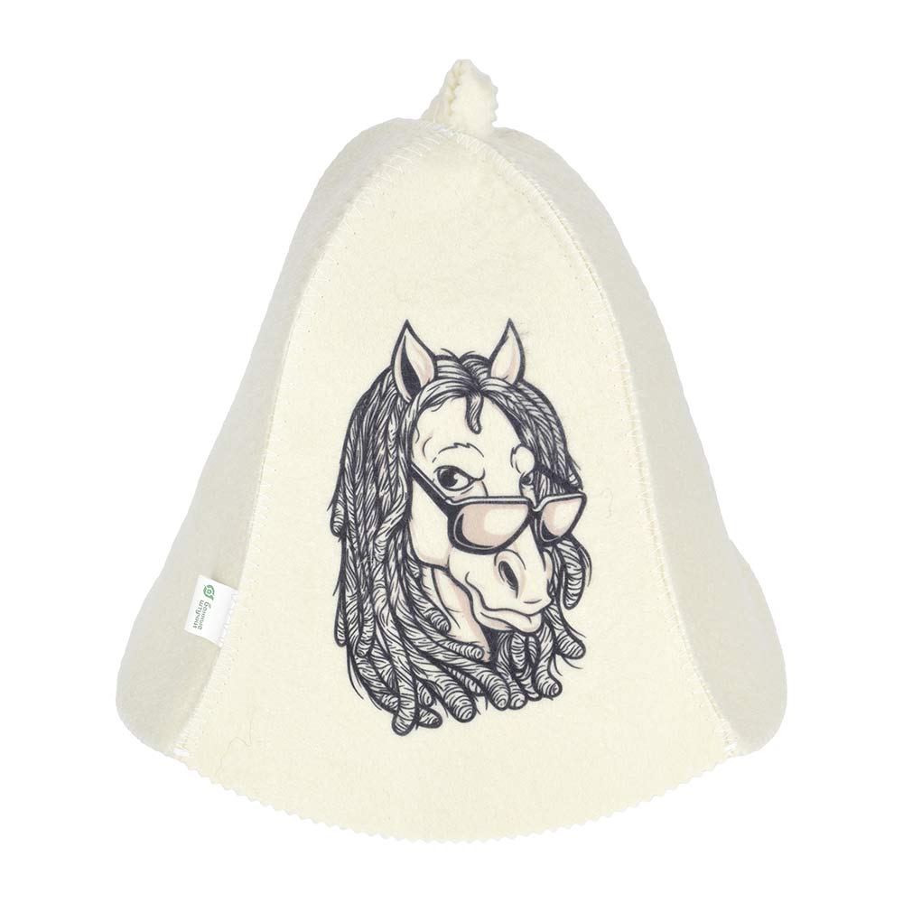 картинка Шапка "Конь Марли" "Банные штучки"/41499 от магазина Одежда+