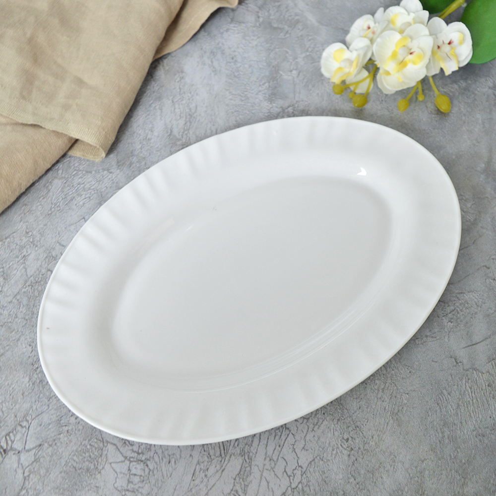 картинка Блюдо овал XYP-100 WHITE от магазина Одежда+