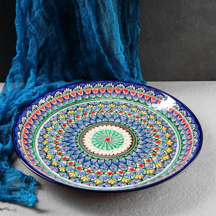 картинка Ляган круглый Риштанская Керамика 36см/2870523 от магазина Одежда+