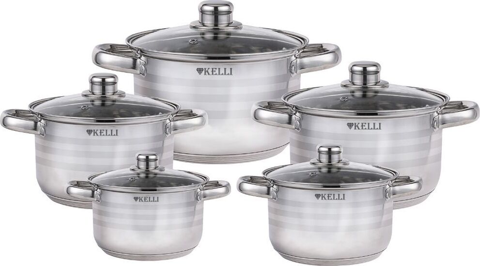 картинка Набор Кастрюль из 10-и пр/KL-4296 от магазина Одежда+