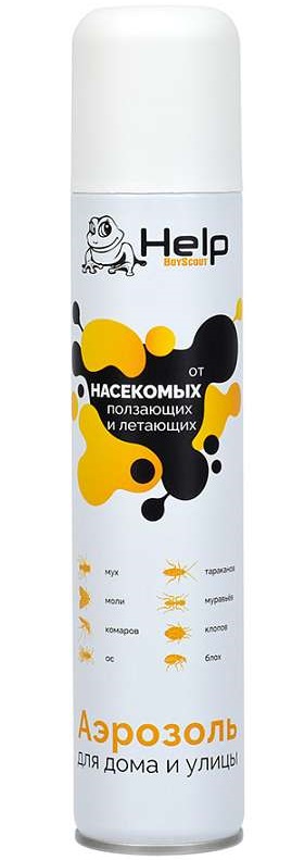 картинка HELP Аэрозоль 180/200 мл/80222/ЛГ от магазина Одежда+
