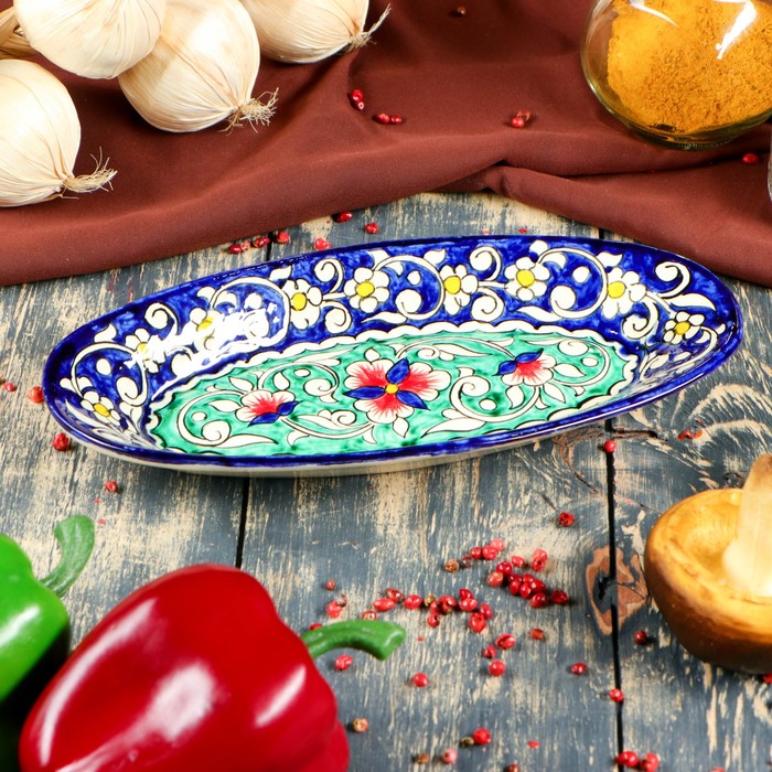 картинка Селёдочница Риштанская Керамика, 24 см 2870516 от магазина Одежда+