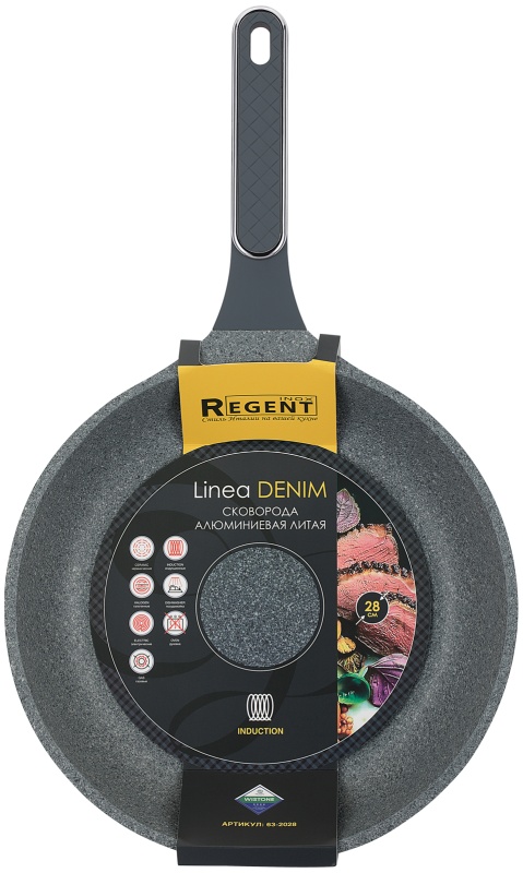 картинка Сковорода 28 см Linea DENIM/63-2028 от магазина Одежда+