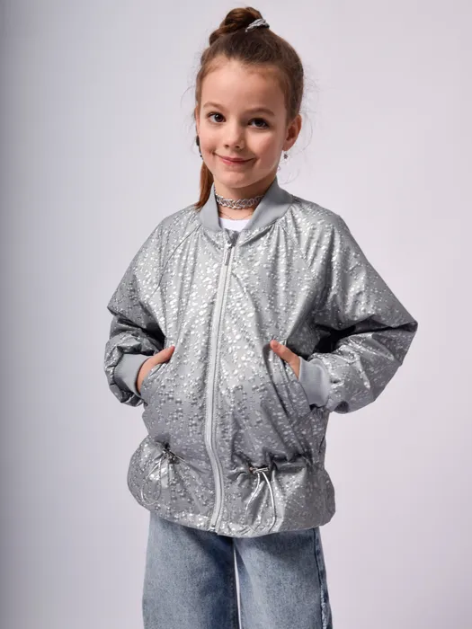 картинка Ветровка для девочки "Эбби"/1130-Д от магазина Одежда+