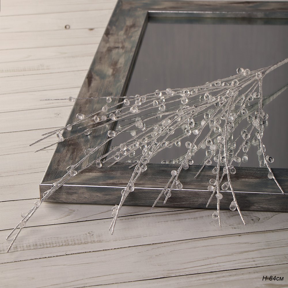 картинка Цветок декоративный стеклярус 84 см / MA694 от магазина Одежда+