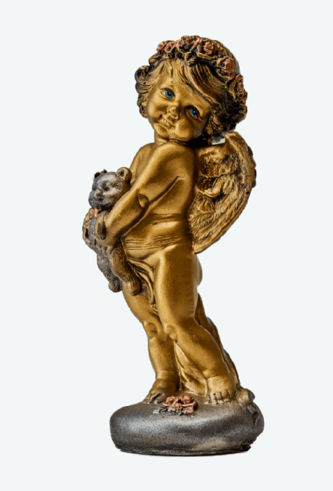 картинка Фигурка "Ангел с Мишкой" ИА-89 от магазина Одежда+