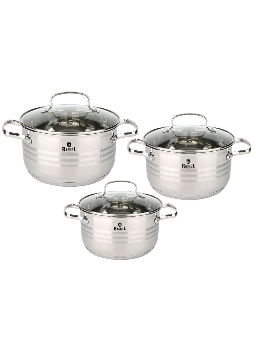 картинка Набор кастрюль 6 пр/R-234т от магазина Одежда+