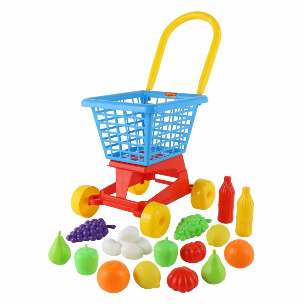 картинка Тележка "Supermarket" №1/42989/Полесье от магазина Одежда+