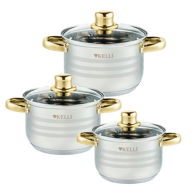 картинка Набор Кастрюль из 6-и пр/KL-4294 от магазина Одежда+